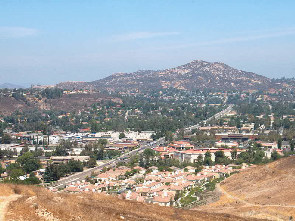 Poway California cityscape